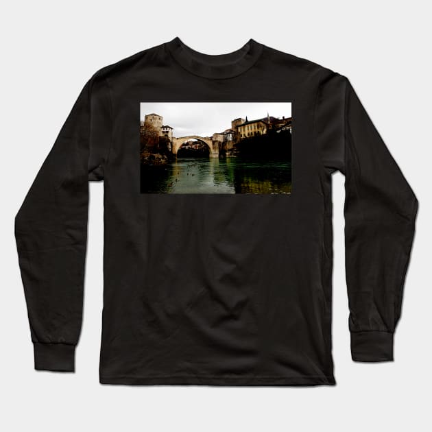 Stari Most Long Sleeve T-Shirt by SHappe